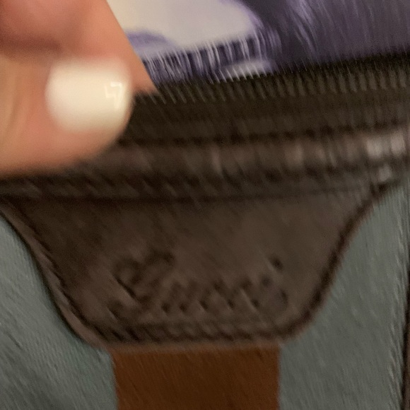 Gucci Blue/Brown Nylon & Leather Vintage Web Hobo - Picture 8 of 15